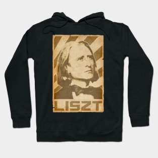 Franz Liszt Retro Propaganda Hoodie